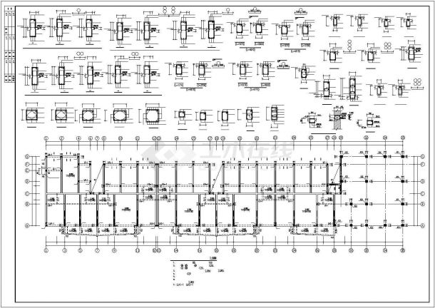 五层砌体结构住宅结构施工图-图二