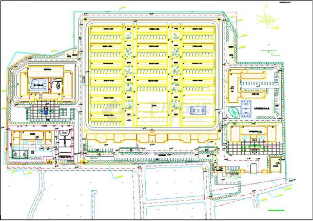 看守所、拘留所迁建项目室外给排水设计-图二