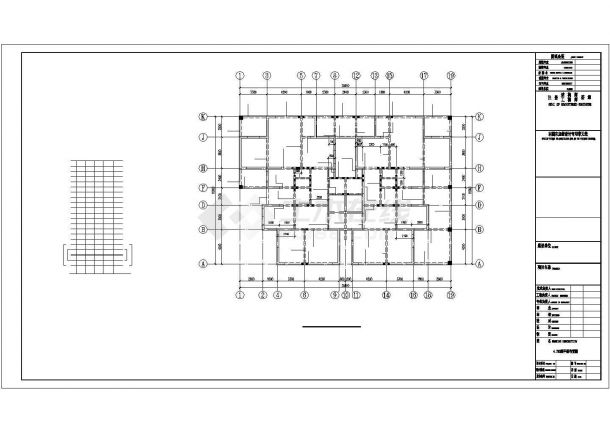 [咸阳]17层剪力墙结构经济适用房结构施工图（DDC工法+CFG桩）-图二