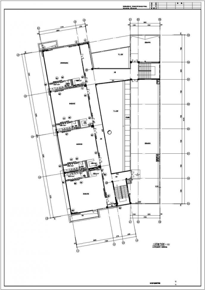 [山东]综合性学校建筑暖通空调系统设计施工图（建筑形式多风冷热泵系统）_图1