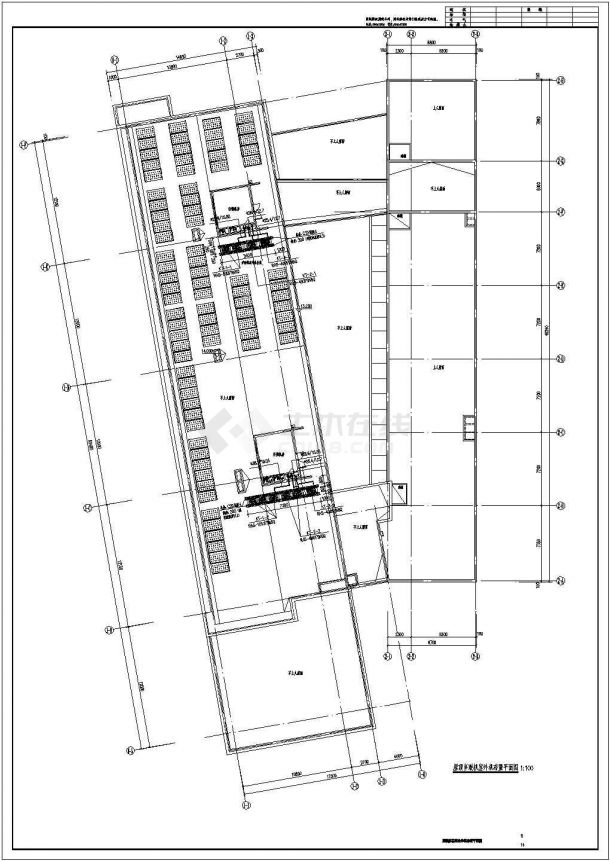 [山东]综合性学校建筑暖通空调系统设计施工图（建筑形式多风冷热泵系统）-图二
