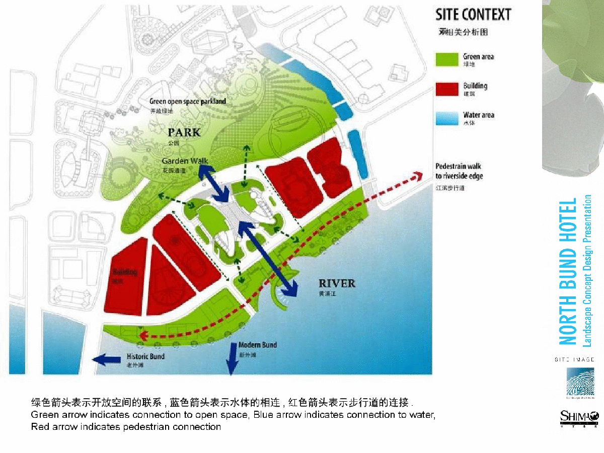 上海世贸北外滩中央商务区景观设计-图二