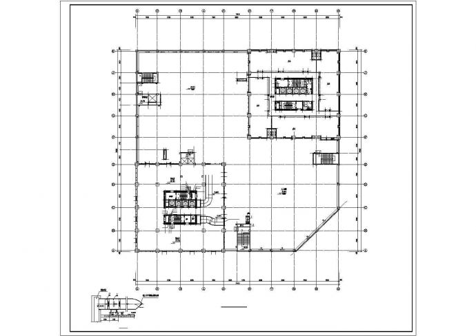 [内蒙古]高层综合楼空调采暖通风排烟系统设计施工图_图1