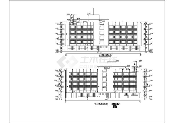 某地厂房大厦建筑图平面设计分类图-图二