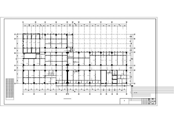 26层框架剪力墙某住院大楼结构设计施工图_图1