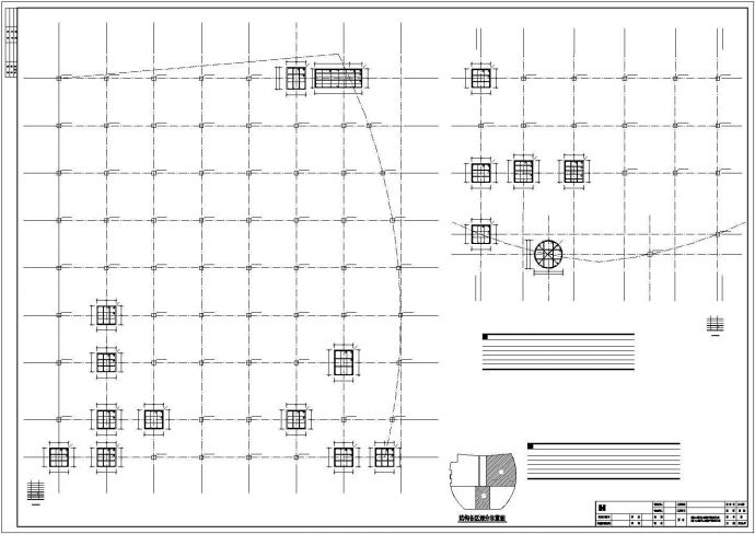 16层框架医院病房楼结构施工图（含建筑98张）_图1