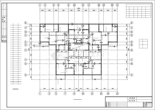 [武汉]剪力墙住宅结构施工图-图一