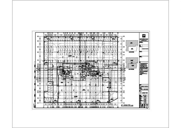 广东高层商住楼给排水消防施工图-图一