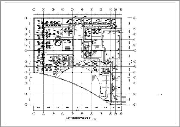 某酒店综合楼中央空调工程施工图-图一