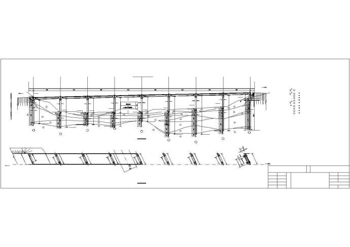 某地方高速公路桥建筑设计施工CAD图_图1