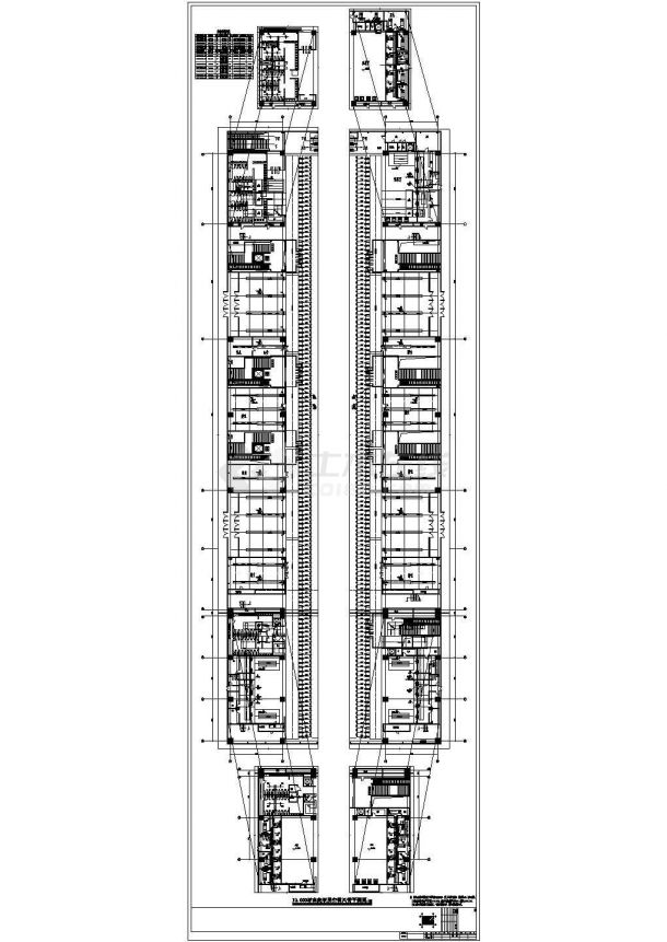 [黑龙江]车站暖通设计施工图（低速喷口送风条缝送风）-图二