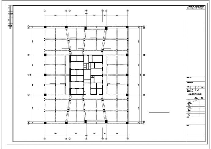 [江苏]框架核心筒办公楼结构施工图（39层）_图1