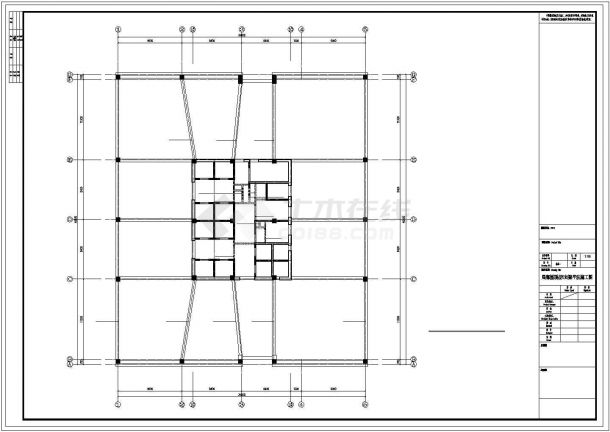 [江苏]框架核心筒办公楼结构施工图（39层）-图二