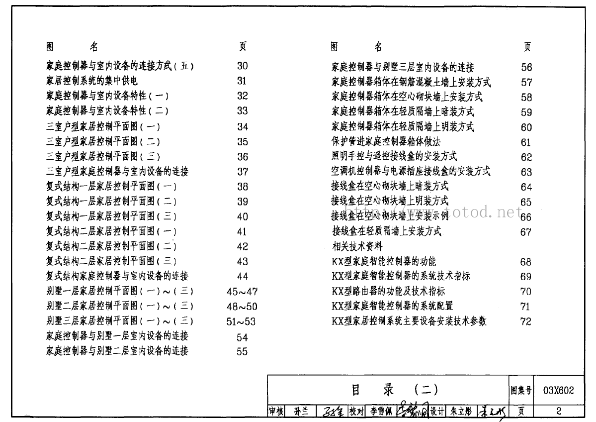 智能家居控制系统设计施工图集-图二