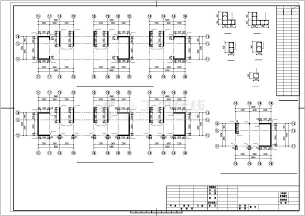 [杭州]24层剪力墙公寓结构施工图（桩基础7号楼）-图一