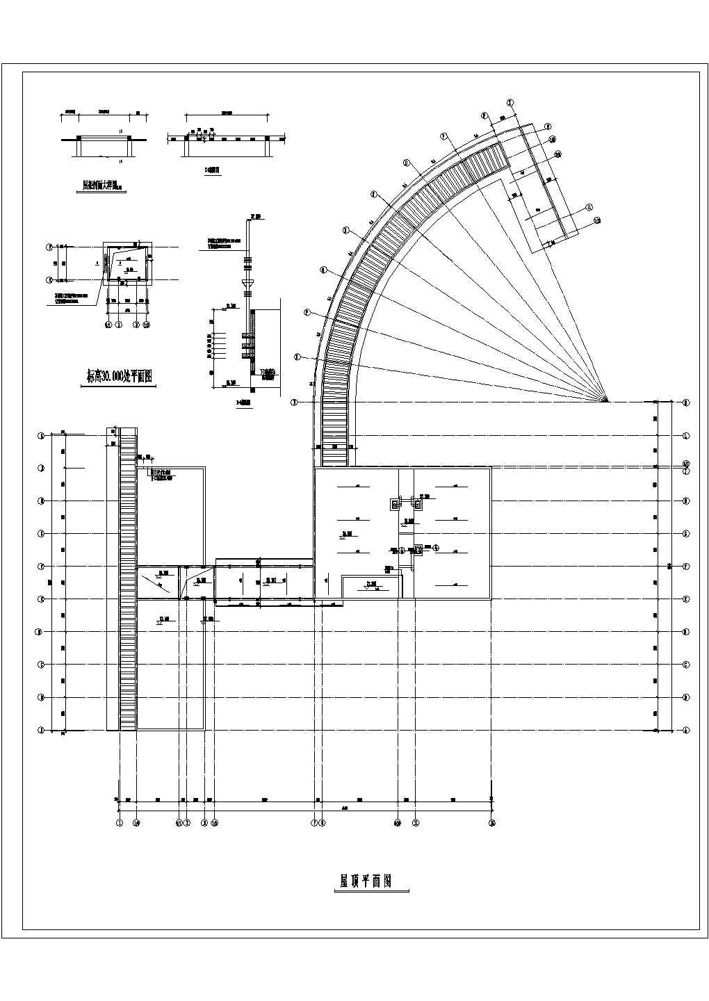 某大酒店建筑设计cad全套施工图