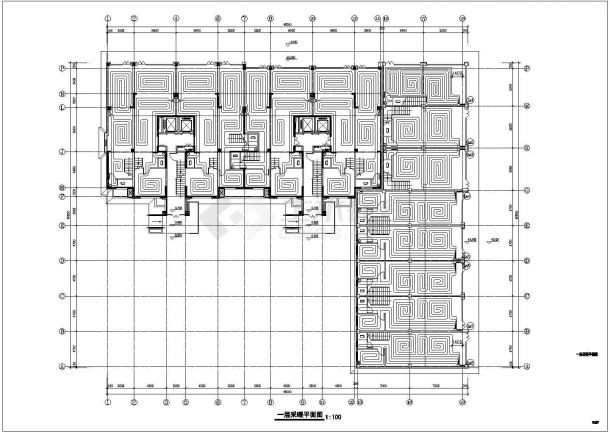 [银川]高层住宅楼地板辐射采暖设计施工图-图二