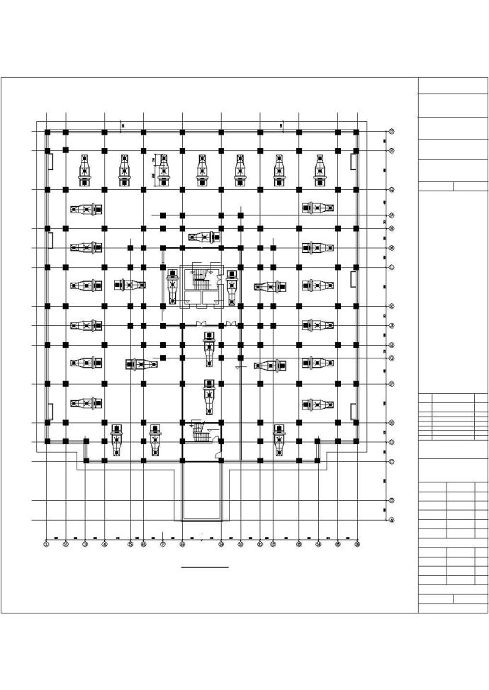 [北京]大空间办公楼中央空调系统设计图纸_图1