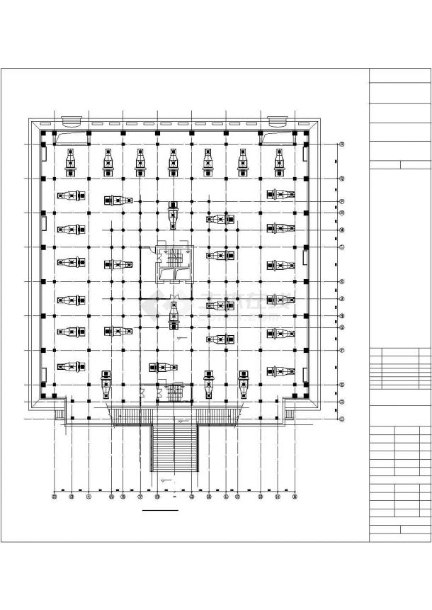 [北京]大空间办公楼中央空调系统设计图纸-图二