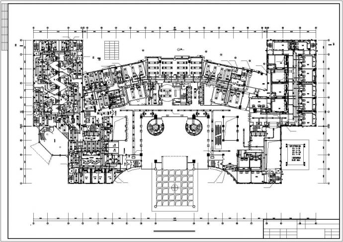 [东莞]高档酒店空调通风设计平面图_图1