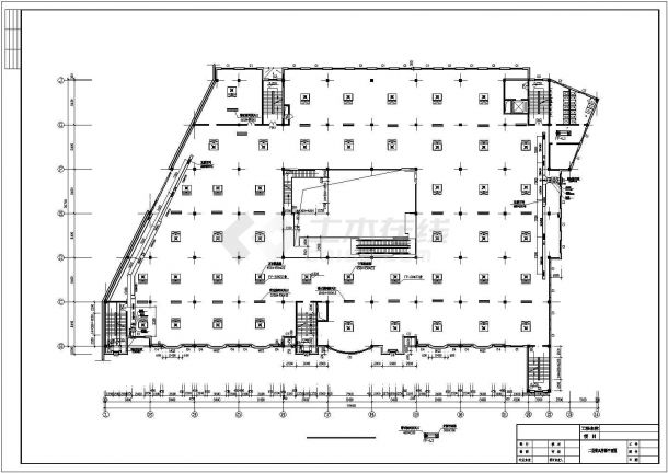 一整套商场建筑通风空调cad施工图-图二