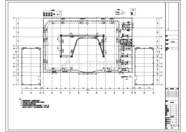 [北京]展览厅空调工程设计竣工图纸-图一