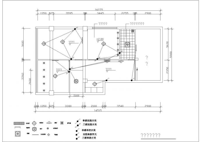 整套复式楼建筑cad施工设计图纸_图1