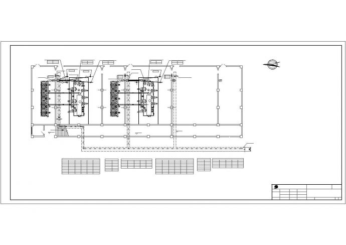220KV变电站铺设cad电气施工设计图_图1