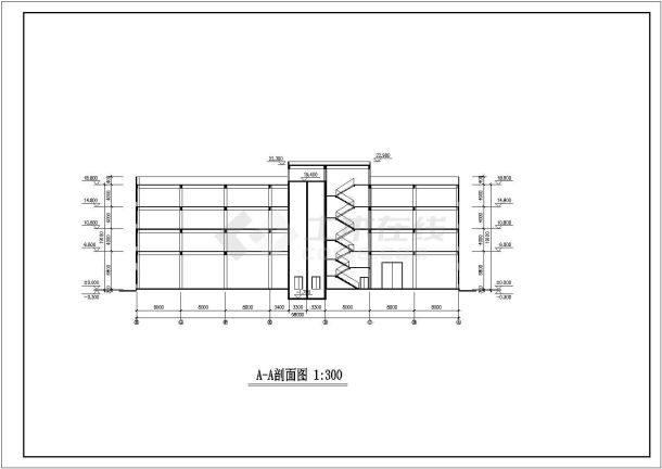 多层住宅建筑cad图纸（节点详细）-图一