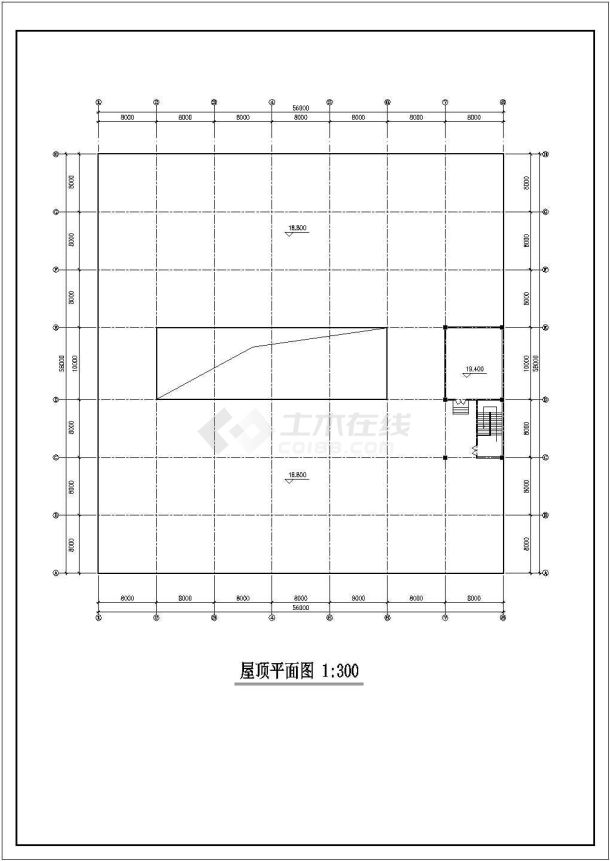 多层住宅建筑cad图纸（节点详细）-图二