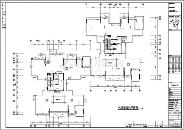 [广东]塔楼住宅通风防排烟设计施工图-图二