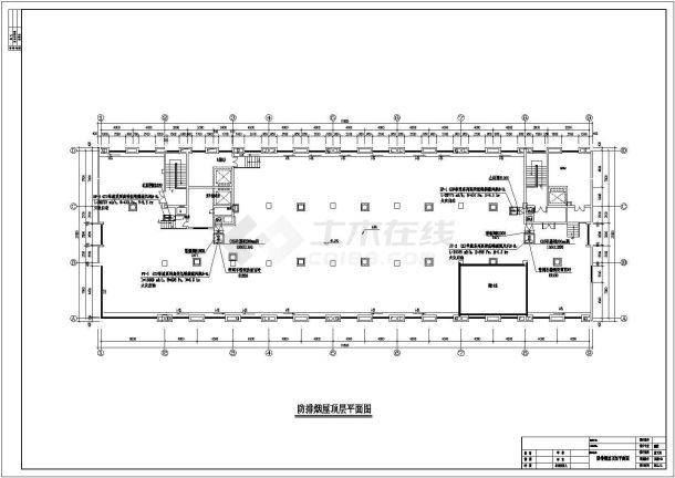 [湖南]商业综合楼通风防排烟设计施工图-图一