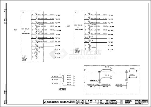 某别墅电气全套CAD参考图纸-图二