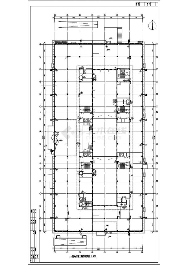 [北京]某软件研发楼水暖消防施工图纸-图二