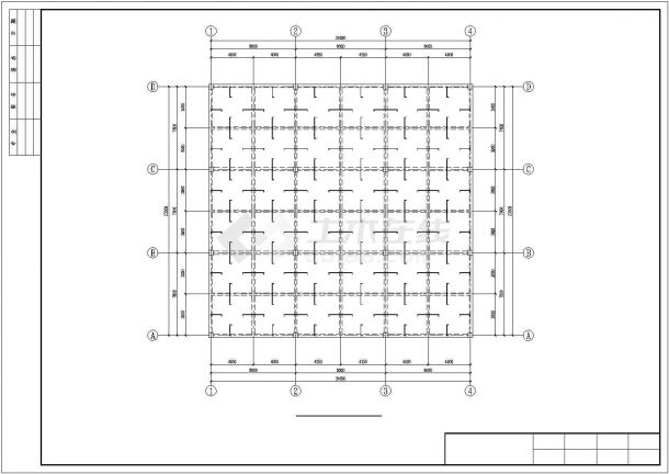两层框架结构别墅结构施工图（独立基础2012年）-图二