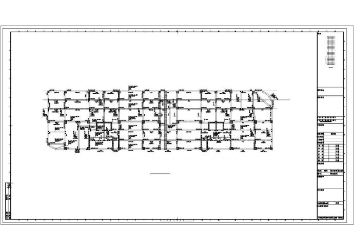 [十堰]框支剪力墙结构商住楼结构施工图（18层桩基础）_图1
