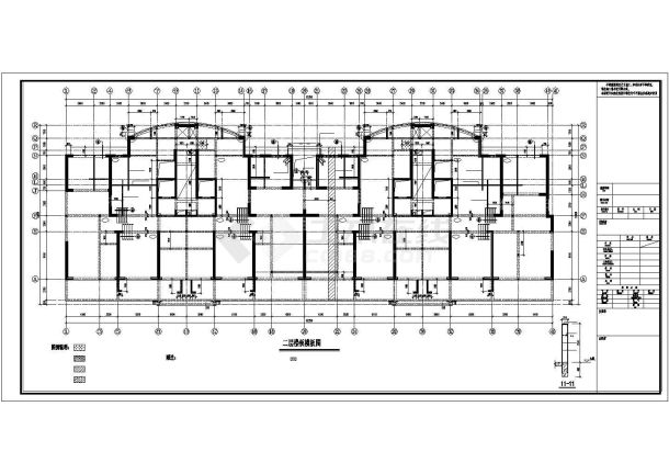 [常州]29层剪力墙住宅结构设计图-图一