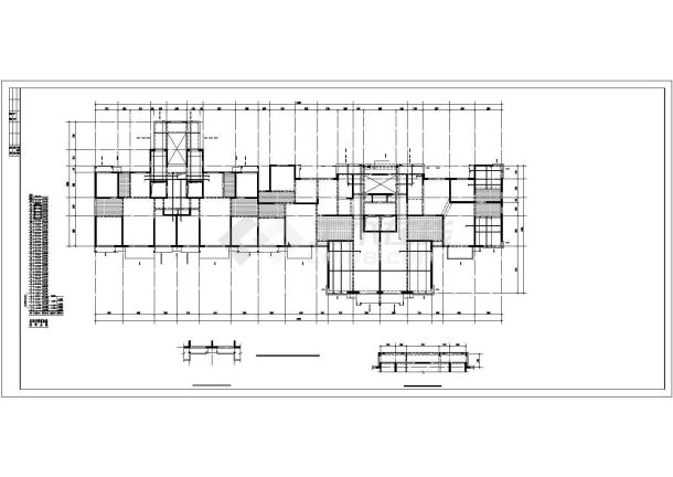 [河北]34层框支剪力墙住宅楼结构施工图-图二