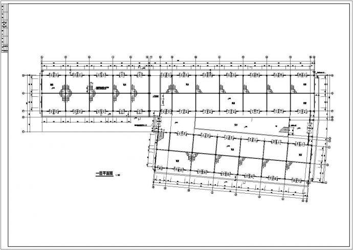 中源商贸城建筑全套设计CAD施工图_图1