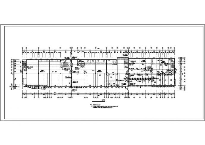 带植草屋面大型综合楼建筑设计CAD施工图纸_图1