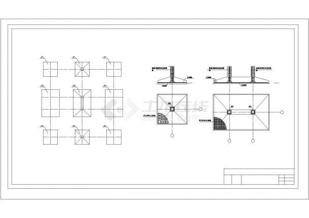 某6层中学教学楼框架结构设计图-图一