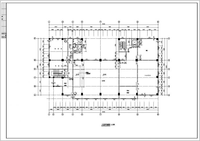 某综合楼建筑设计cad全套施工图_图1