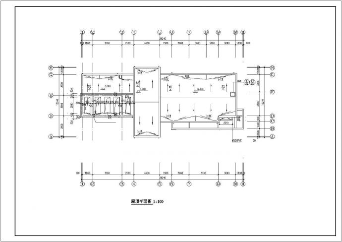 某地公共厕所全套建筑设计施工cad图_图1