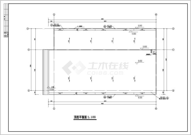 某书刊社厂房细节示意图-图一