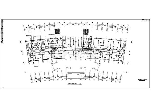 某学校办公楼电气CAD图纸-图一