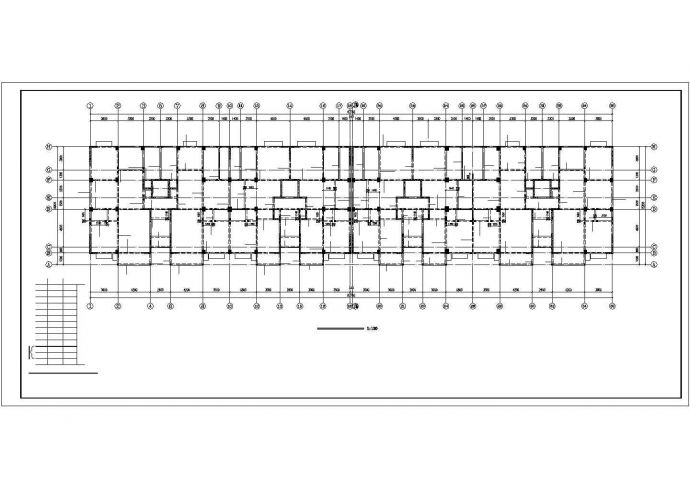 某11层框架剪力墙综合楼结构设计图_图1