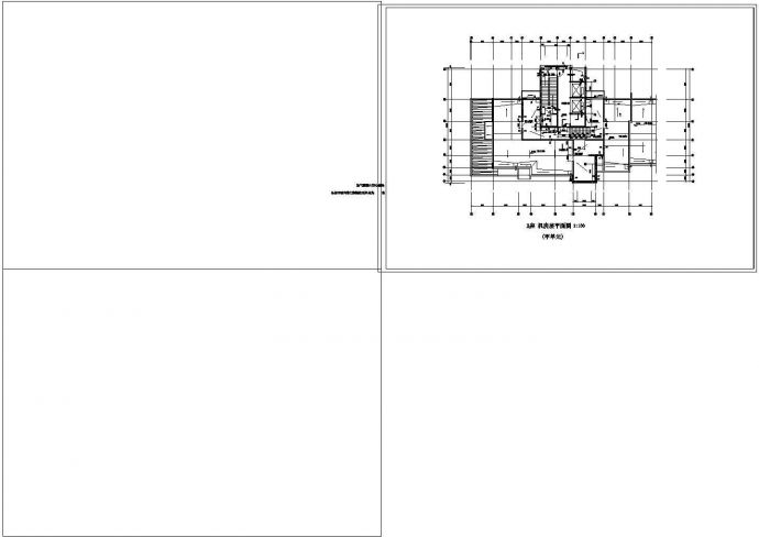 某小区建筑施工平面图纸（全套）_图1