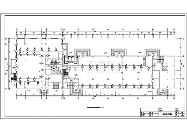 某城市大酒店采暖及通风系统CAD设计参考图-图二