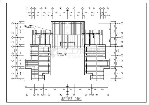 某居民式度假村 多层住宅建筑图-图二