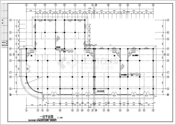 商住楼全套建筑图（含建筑说明）-图二